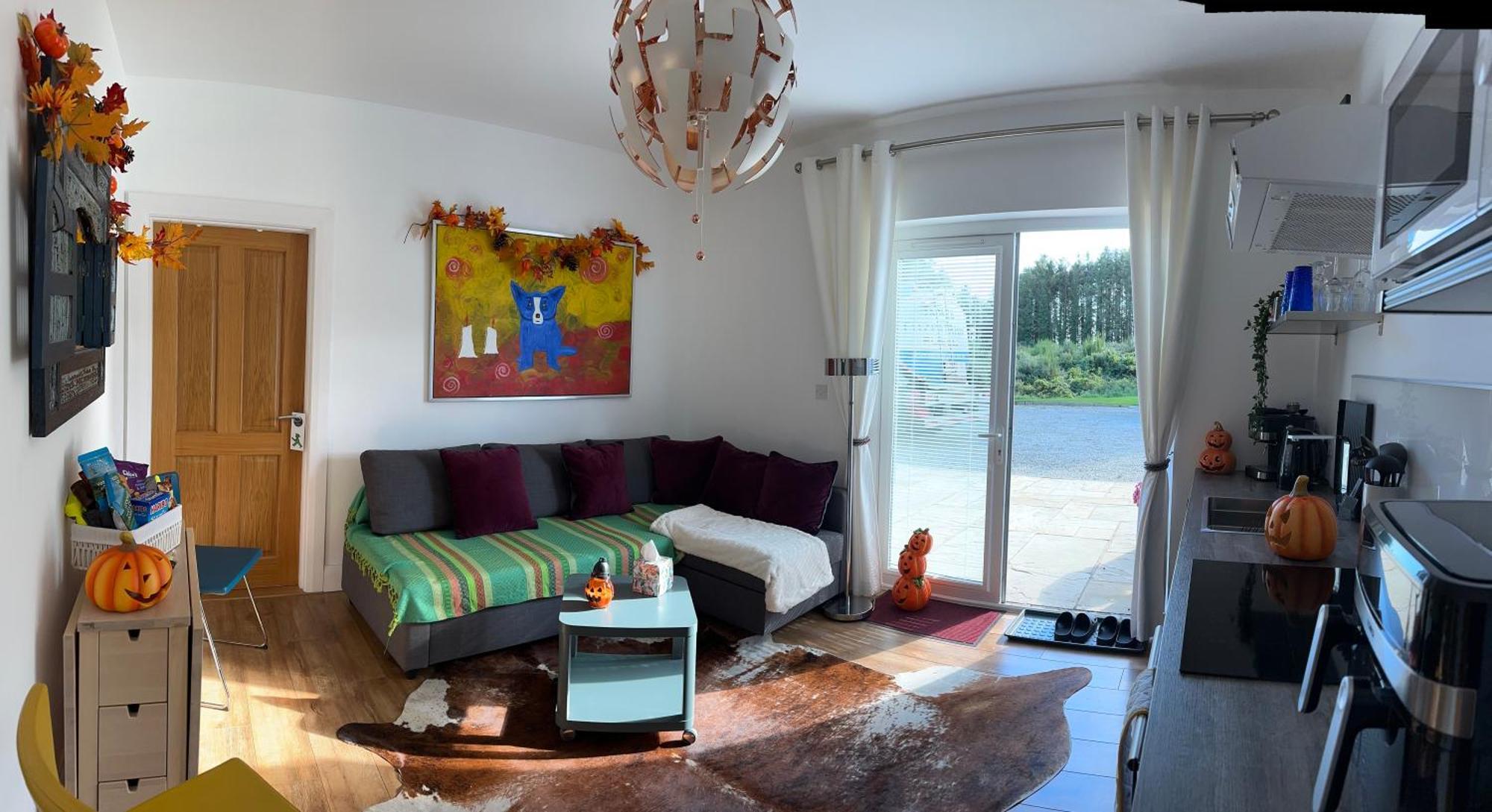 Forest Path Luxury Studio Apartment With Large Bedroom Bathroom And Sauna Sleeps Up To 4 Ballynahinch Esterno foto